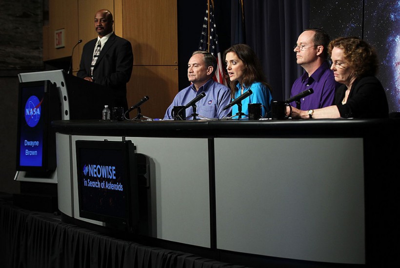 NASA Holds News Conference On Near-Earth Asteroid Findings