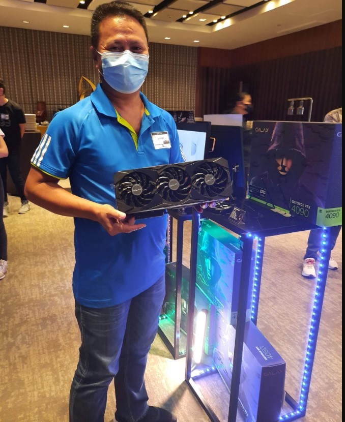 Nvidia RTX 4050 Packaging Spotted at the Galax Event: Is this a Leak or No