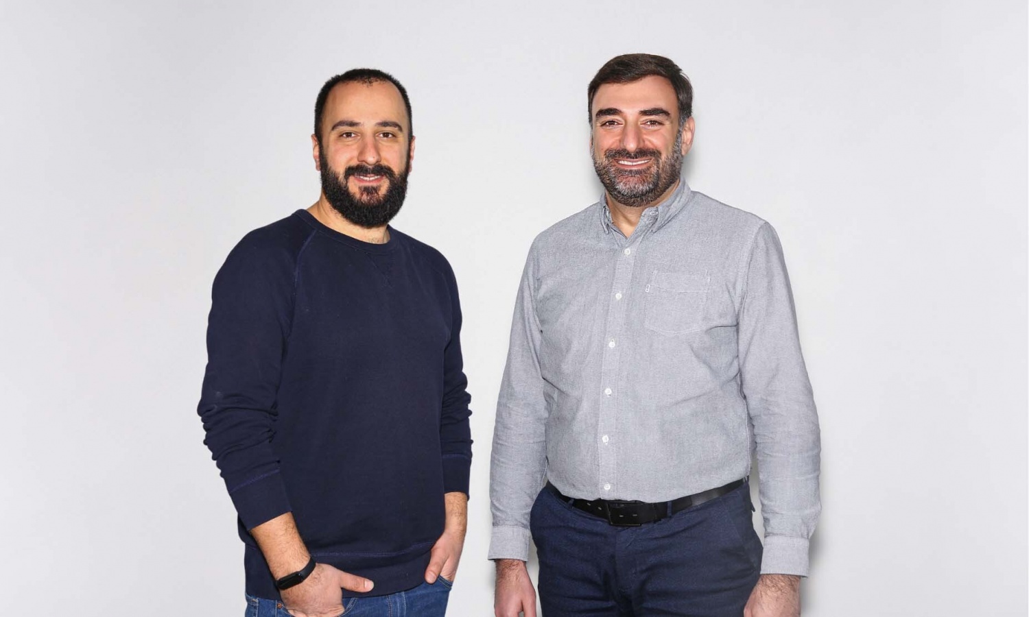 Narek Amirkhanyan (left) and Stepan Aslanyan (right)