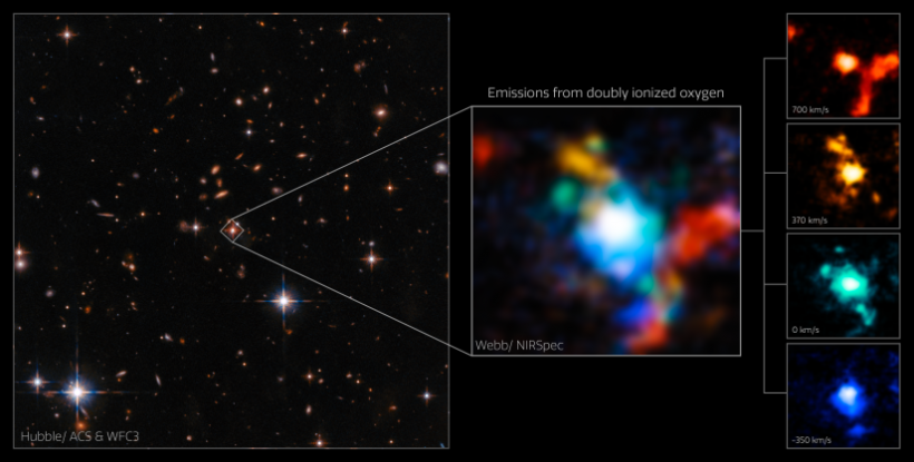 Webb reveals unprecedented glimpse of merging galaxies