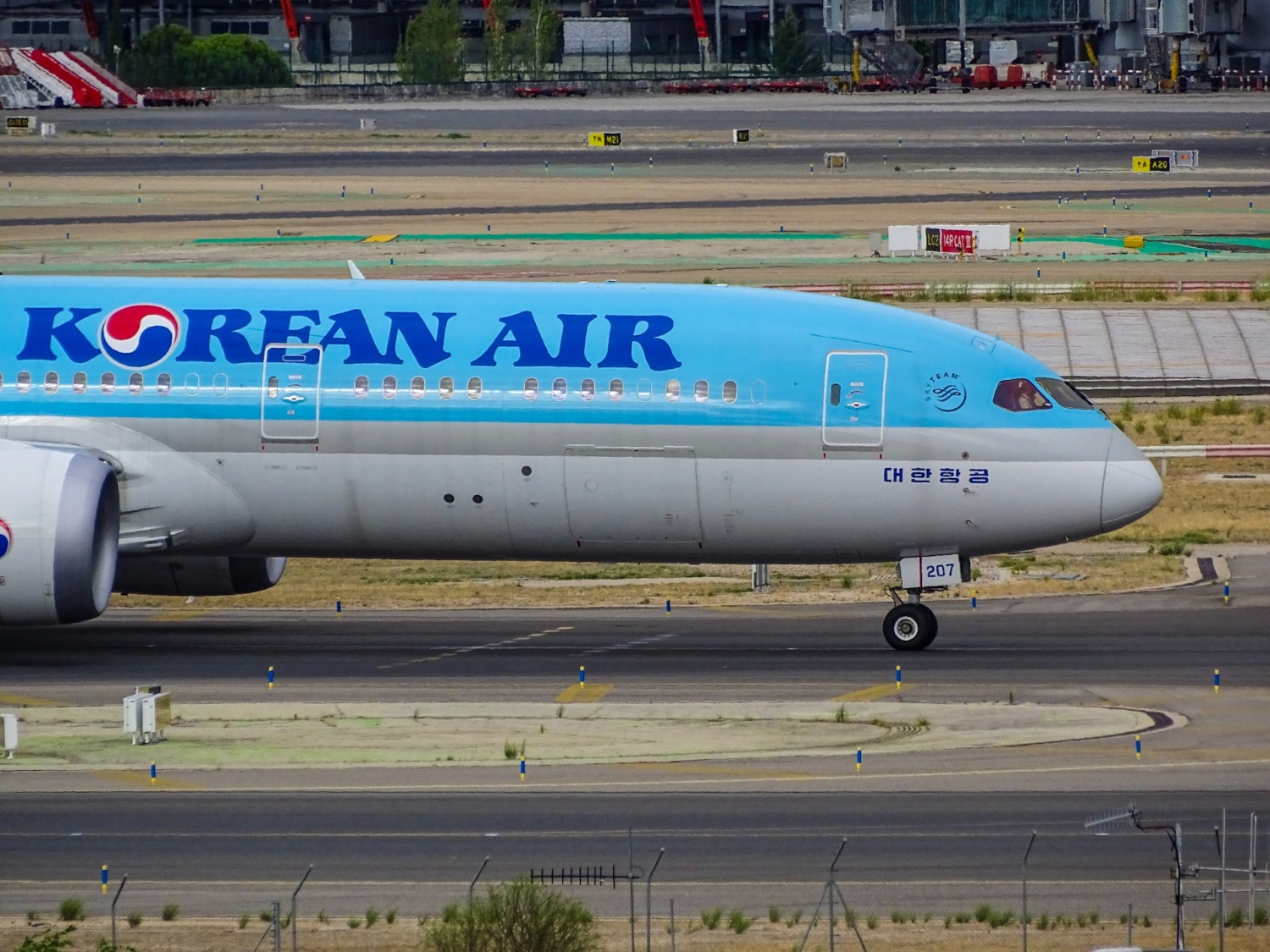 大韩航空飞机冲出跑道后关闭菲律宾机场