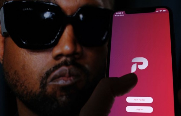 US-INTERNET-POLITICS-CELEBRITY-KANYE-PARLER