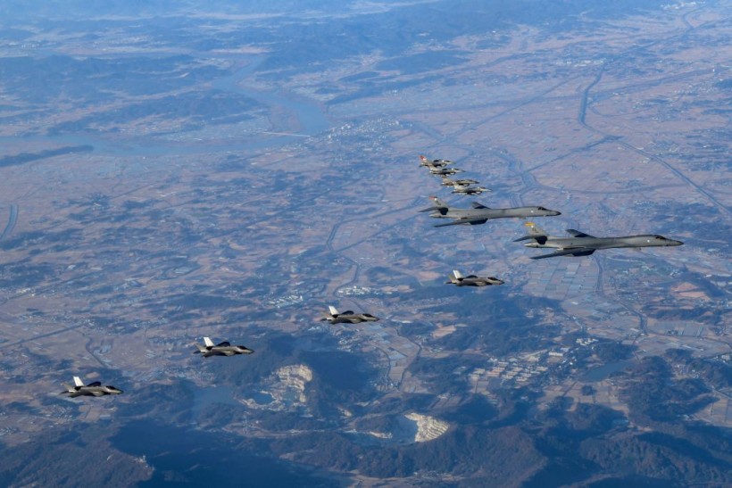 U.S. Bombers Stage Joint Drills With South Korean Fighter Jets