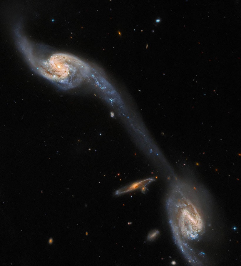Hubble Inspects a Pair of Space Oddities