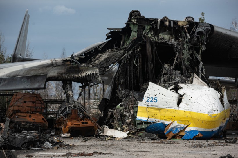 Russian Air Strikes Destroy World's Largest Aircraft In Ukraine