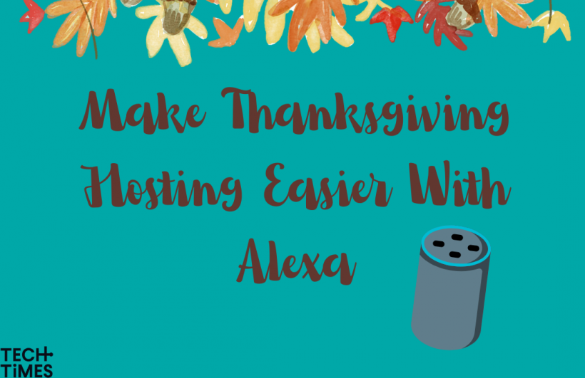 Alexa can make your Thanksgiving hosting easier.