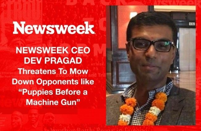Jamali wants the world to believe that he is doing service to journalism and Newsweek readers. However, leaked texts sent by Pragad, reveal Newsweek’s real intentions behind its Olivet coverage.