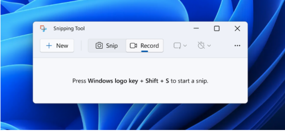 Windows 11 Snipping Tool’s Screen Recording Option is on its Way