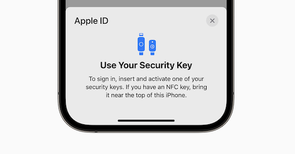 Apple Security Keys