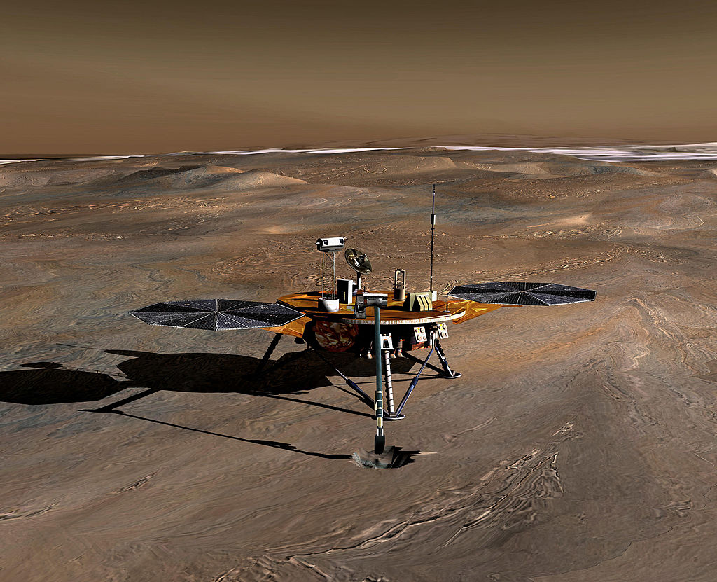 Phoenix Mars Lander Arrives On Mars