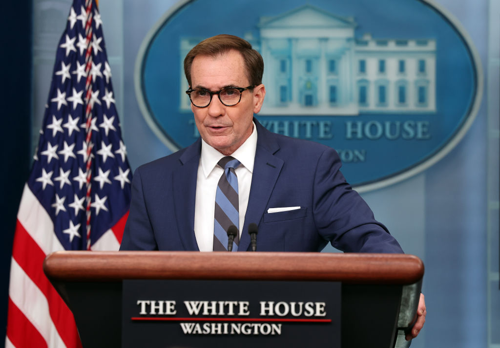 Karine Jean-Pierre And John Kirby Hold Monday's White House Press Briefing