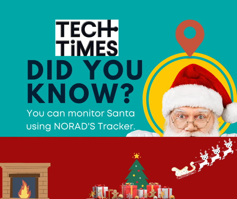 Catch the whereabouts of Santa Claus with NORAD's tracker!