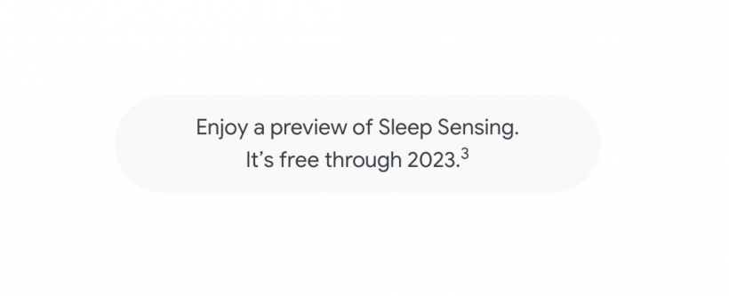 Google Nest Hub 2nd Gen's Sleep Sensing Feature