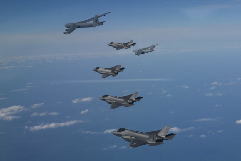 U.S And South Korea Take Part In Air Power Drill