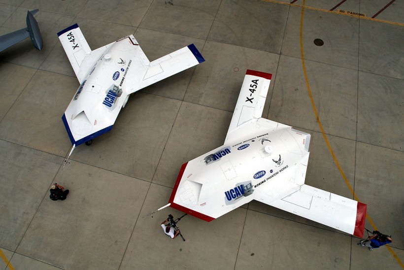 X-45 Unmanned Combat Air Vehicle Unveiled