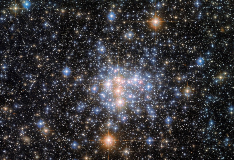 Hubble Captures a Glittering Neighbor
