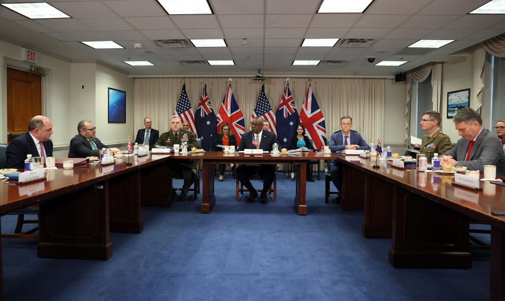 Defense Secretary Austin Meets With His U.K. And Australian Counterparts