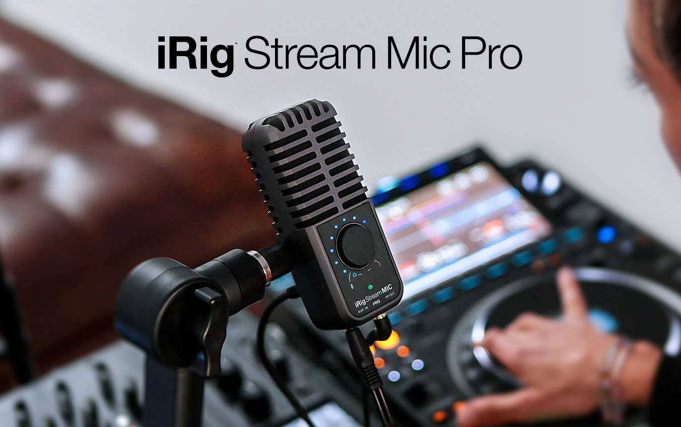 IK Multimedia Releases iRig Stream Mic Pro: A Game-Changer for Professional Audio Recording