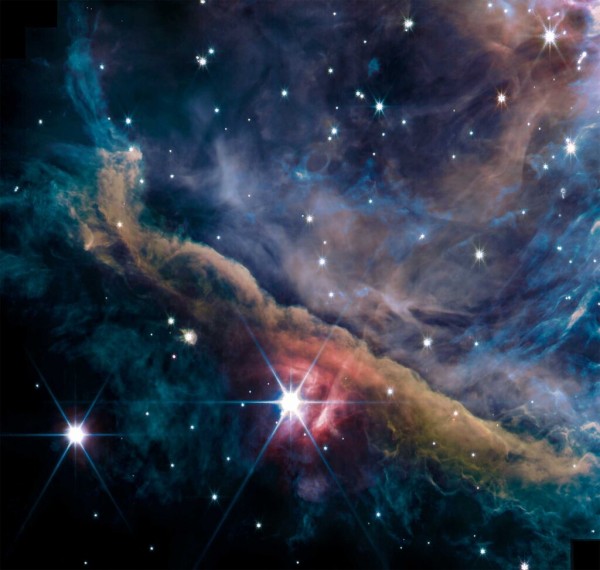 第一张猎户座星云的JWST图像发布