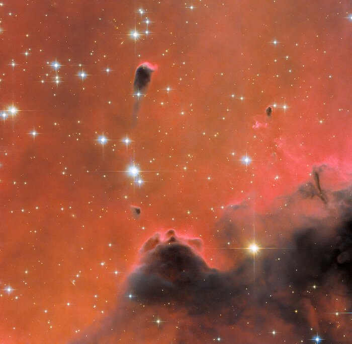 NASA's Hubble Space Telescope Eyes a Festive Galactic Season in the Soul Nebula