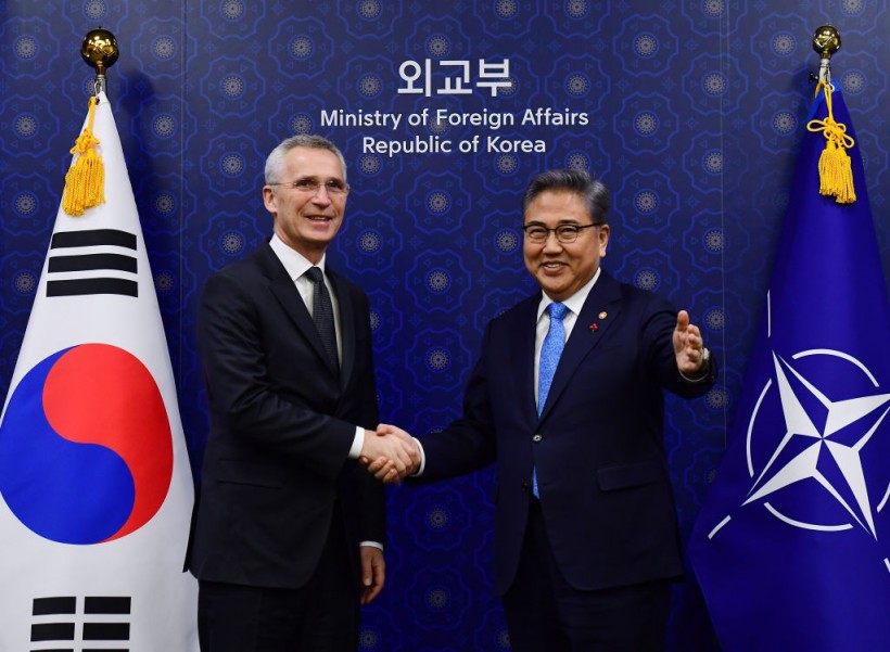 NATO Secretary General Jens Stoltenberg Visits South Korea