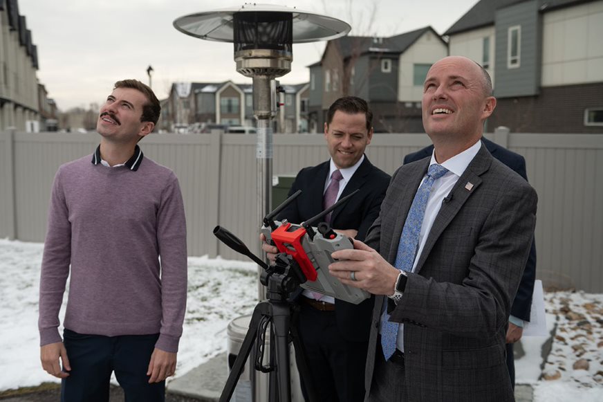 Utah Gov. Visits Red Cat Holdings Subsidiary Teal Drones to Discuss State Support for Local Defense Industry