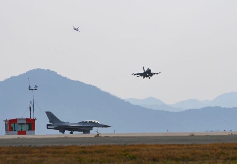 South Korea And U.S. Hold Joint Aerial Drill