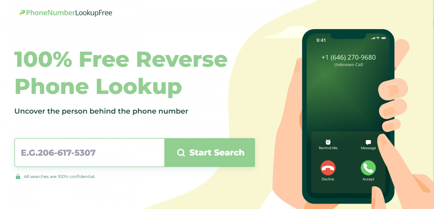 Phone Number Lookup Free