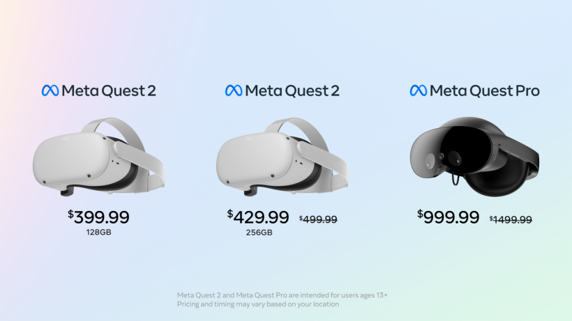Meta Quest Pricing