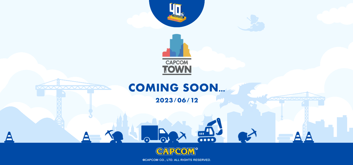 Capcom Digital Theme Park on the Way: 40th Anniversary Celebration