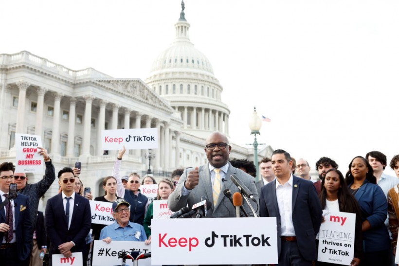 Press Conference with TikTok Creators at U.S. Capitol in Support of Free Expression