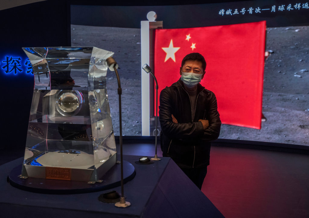China Displays Lunar Samples From Moon Mission