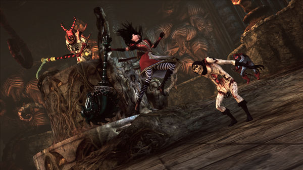 Alice: Madness Returns - Always crushing it as Alice, ellie.amber is about  to turn 2 butterflies into 4.  Pic  by  The Alice: Asylum Narrative  Outline is now available to check
