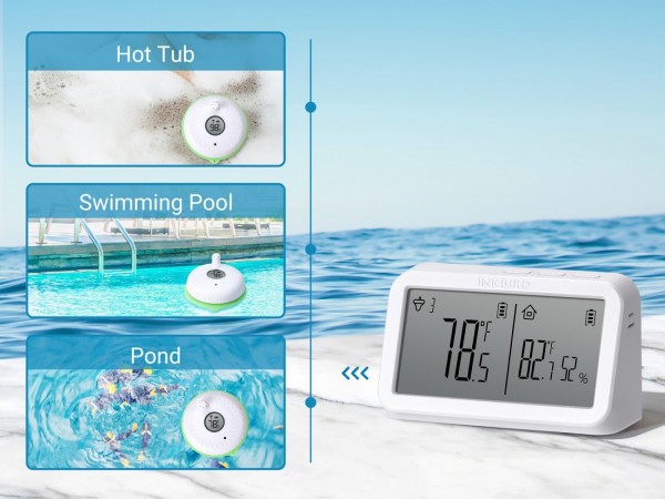 Introducing the INKBIRD IBS-P02R Wireless Pool & Hot Tub Thermometer