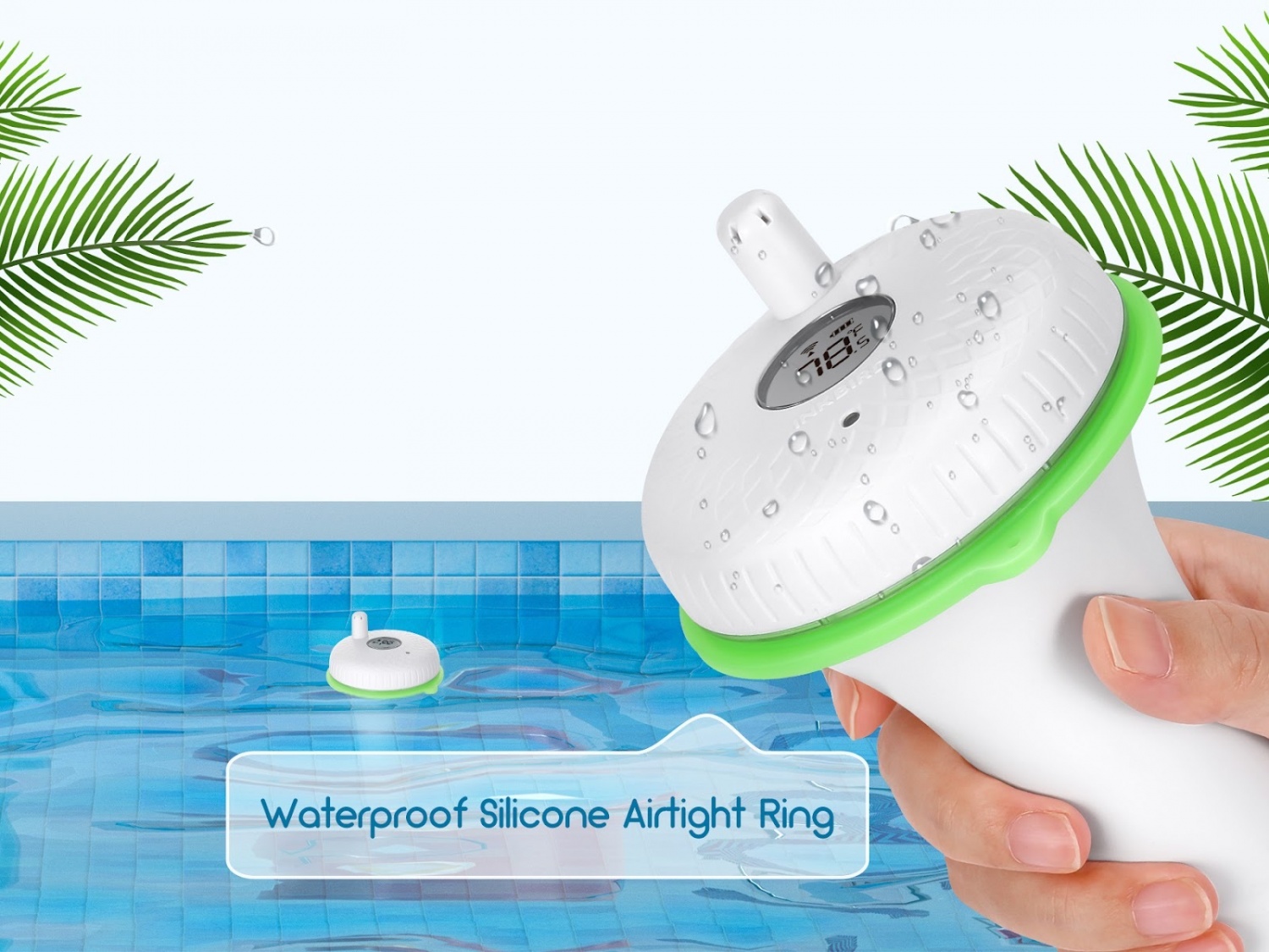 INKBIRD's IBS-P02R: It's a 'One Set for More' Pool Thermometer