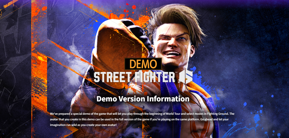 Street Fighter 6 already has a demo on PS4 and PS5, when will it