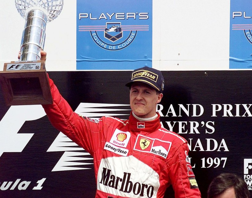 Formula One Team Ferrari driver Michael Schumacher
