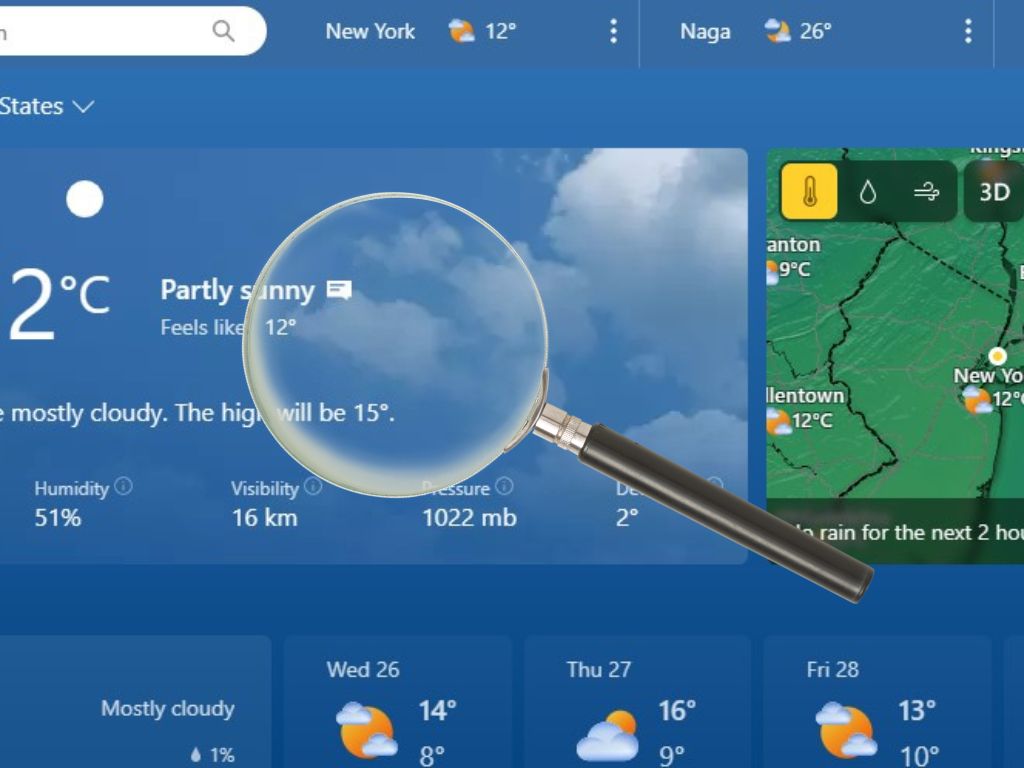 Microsoft Overhauls Weather App for Windows 10, 11 but with a Slew of Recommended Content