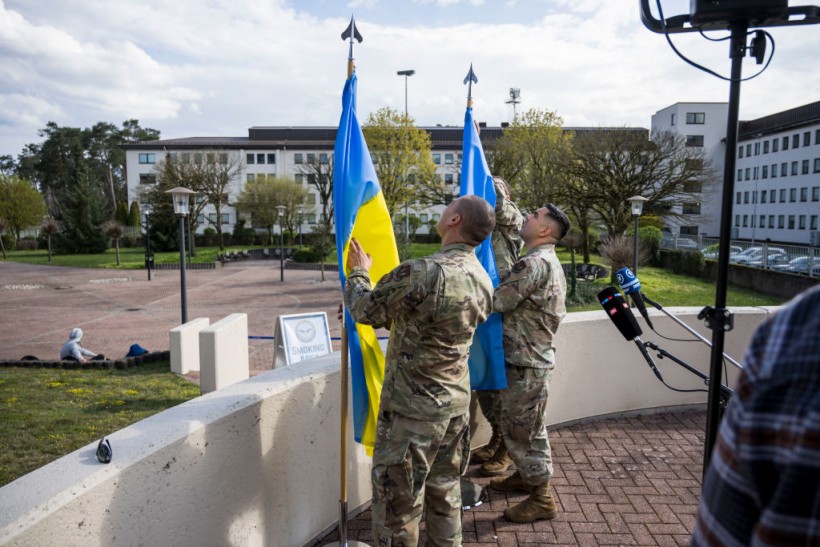 Ukraine Defense Contact Group Meets At Ramstein Air Base