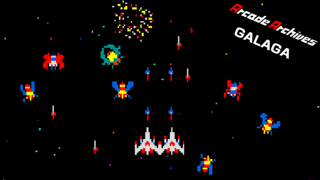'GALAGA '88' Release on Nintendo Switch Announced: Bandai's 1987 Classic Comes Back