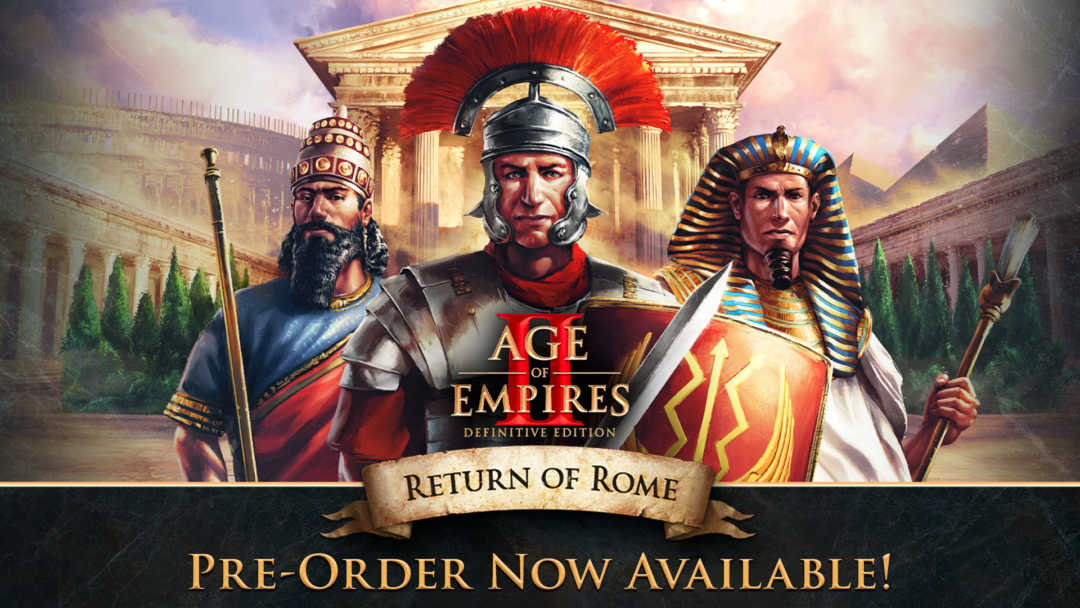 'Age of Empire 2' Return of Rome DLC Expected to Launch in May for PC