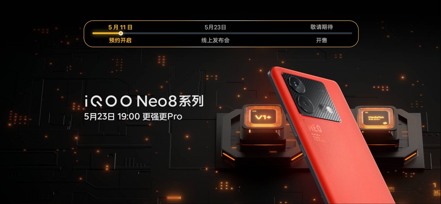Vivo iQOO Neo 8 Series Confirmed: Here's When It'll be Introduced