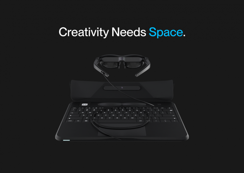Spacetop基于“增大化现实”技术的笔记本电脑
