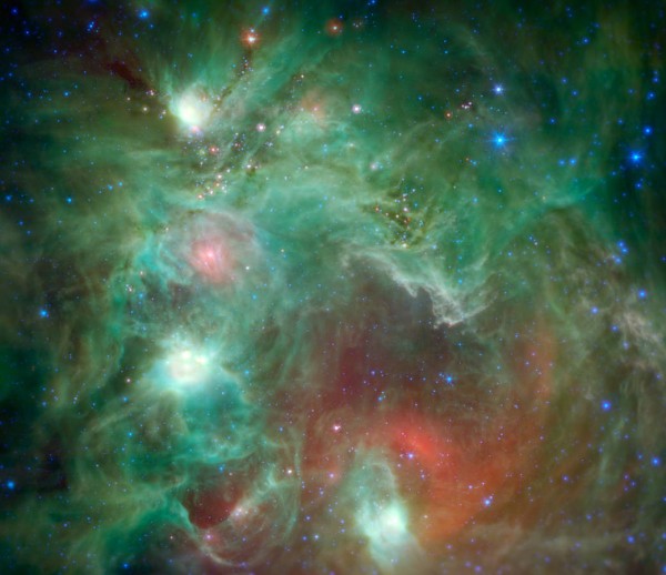 NASA's Spitzer Space Telescope Catches Baby Stars in the 'Monkey Head' Nebula | Tech Times