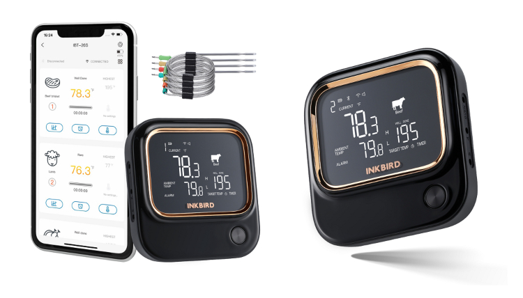 INKBIRD IBT-26S Bluetooth/Wi-Fi Smart BBQ Thermometer Review