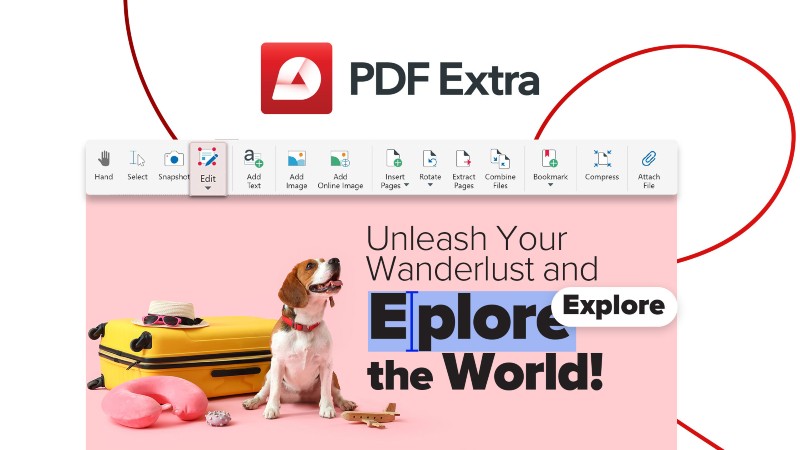 PDF Extra header