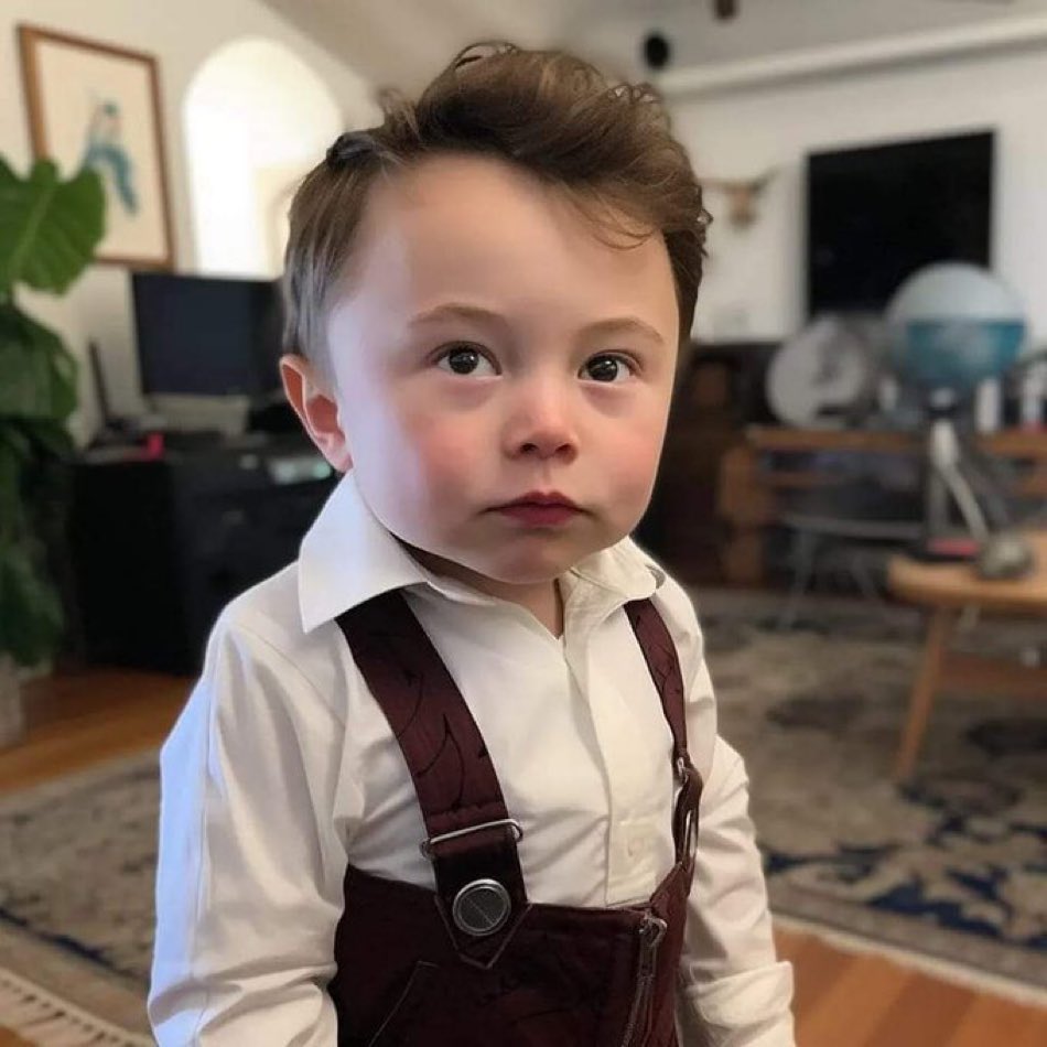 AI-generated Baby Picture of Elon Musk Goes Viral, Billionaire Reacts