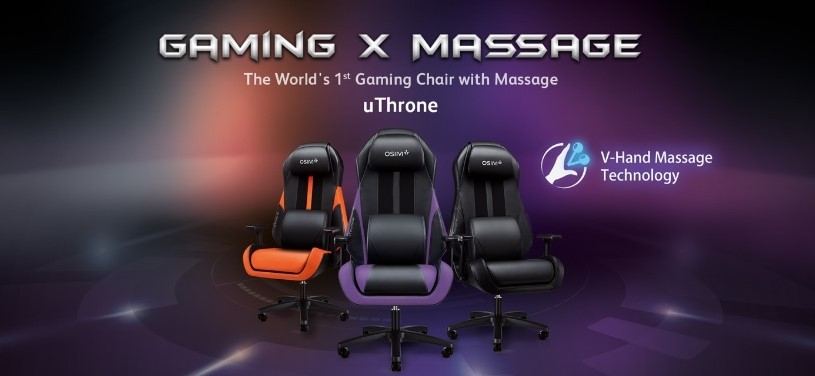 [OSIM] uThrone: Ultimate Gaming Chair with Massage Feature