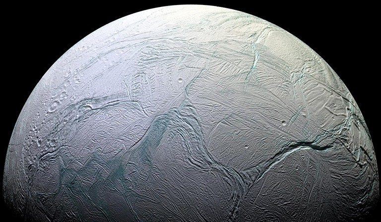 Saturn Moon Enceladus