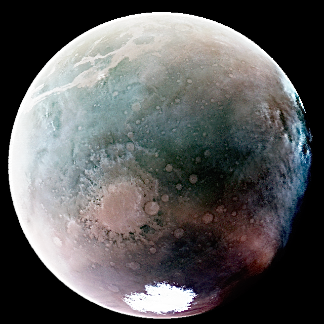 Tàu vũ trụ MAVEN của NASA ngạc nhiên trước tầm nhìn cực tím của hành tinh đỏ